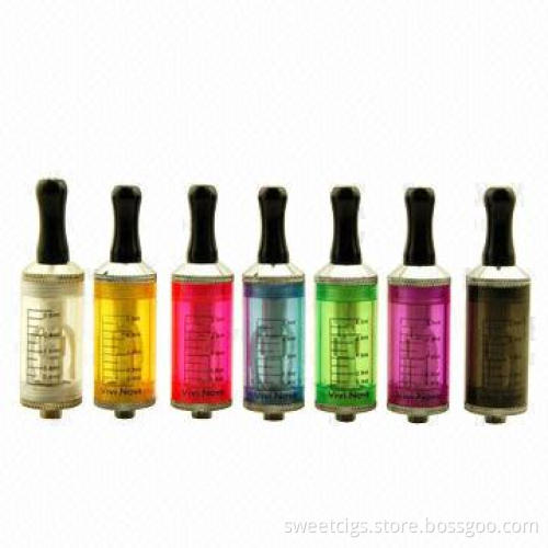 Replaceable Dual-coil Vivi Nova E-cigarette Atomizers with Large Capacity and Great Vapor